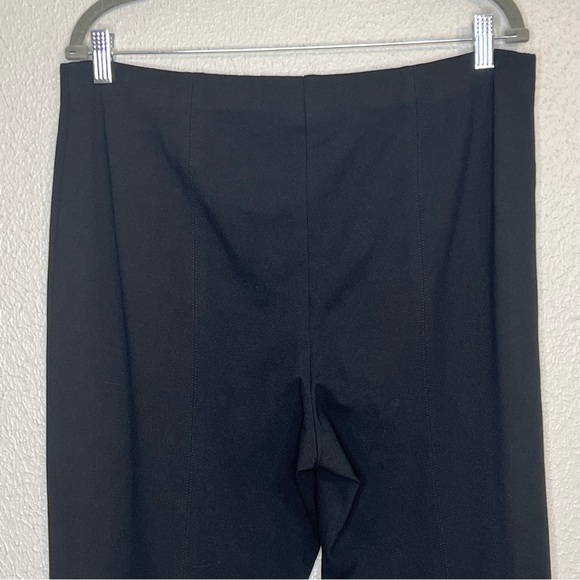 J. Jill Ponte Slim Leg Pants Black Pull On Womens Size Medium Casual Career - Picture 10 of 14